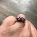 Ruby and sapphire ring