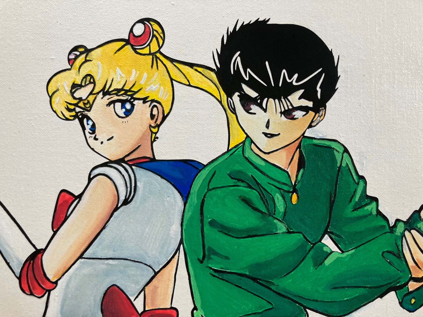 Private Listing store - Sailor moon& Yusuke Commission