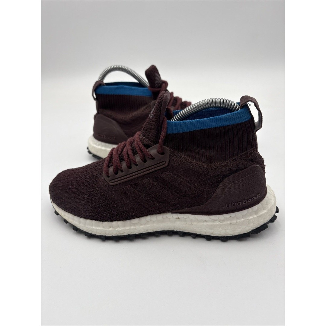 Adidas Ultra Boost All Terrain GS Maroon/White Running Shoes B43521 Size 4 1/2