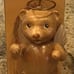 Robert Raikes Wooden Angel Bear Ornament 1990s