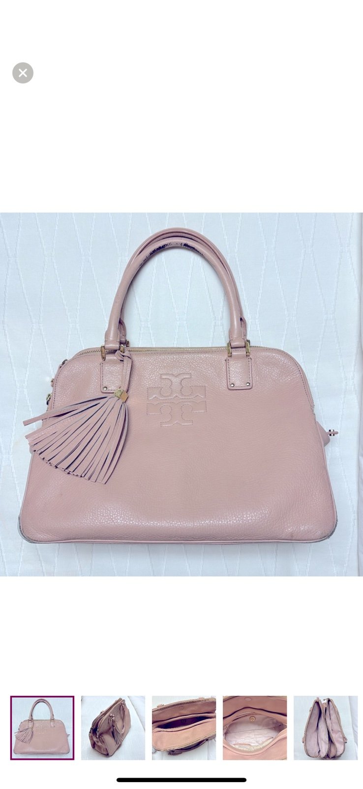 Tory Burch Thea Triple Zip Handbag
