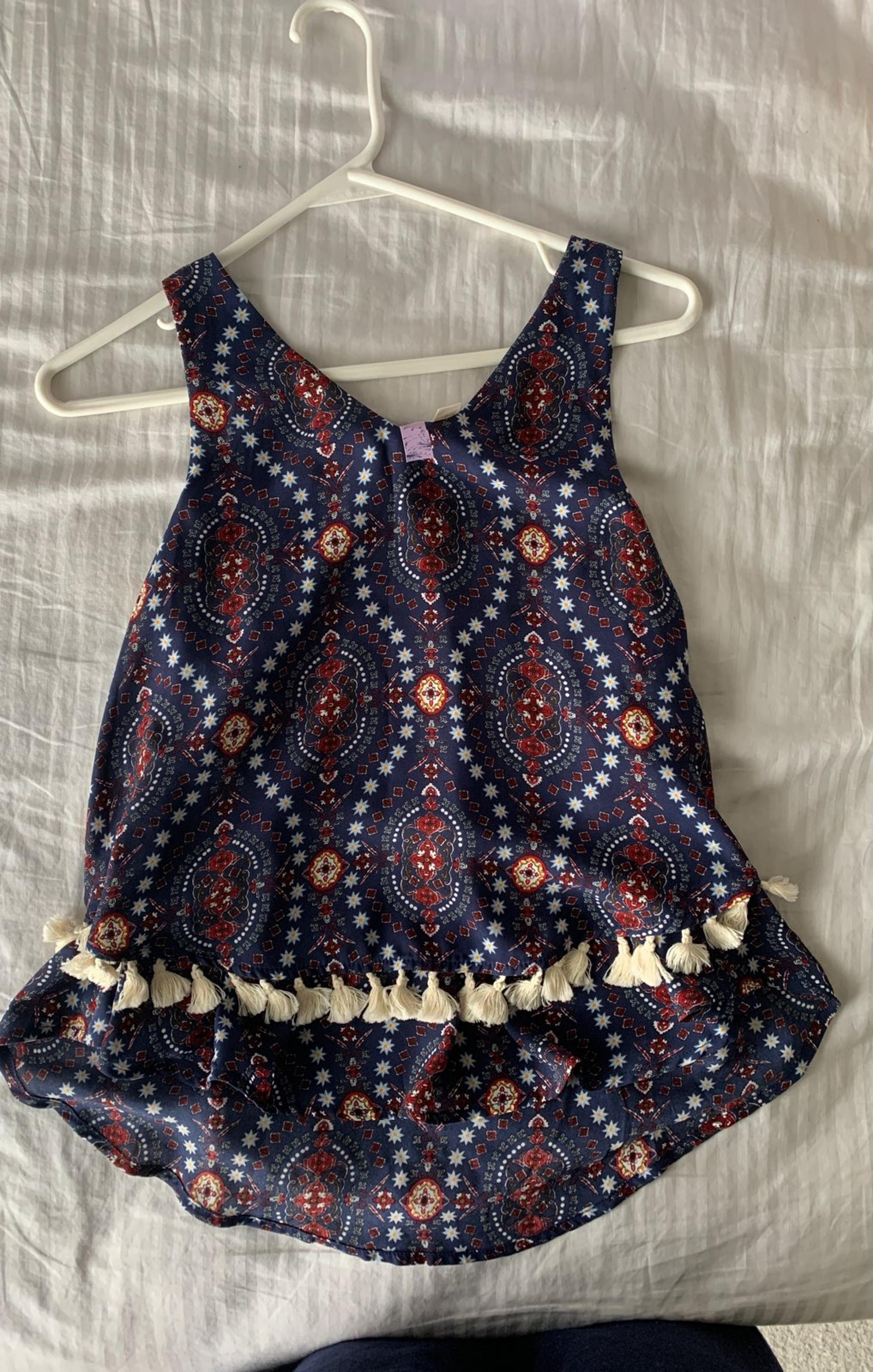 Francescas boho tassle tanktop
