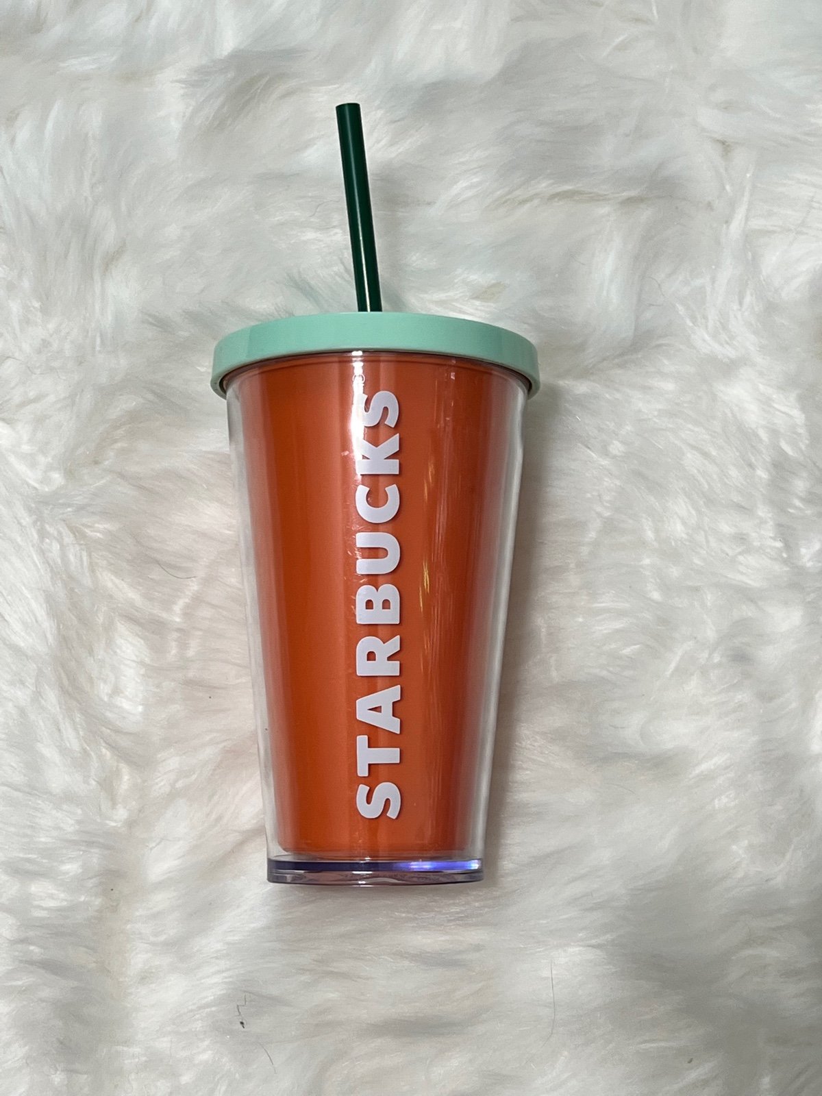 Starbucks letters cold cup tumbler