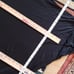 Adeptt European Hand Sewn Black Dolman Bat Sleeve Dress Large