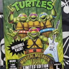 Neca TMNT Musical Mutagen Tour SDCC EX