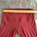 Lululemon Nulu Mesh Panels High-Rise Crop 21” Mulled Wine Women’s Size 10