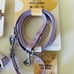 Wild One Lilac Dog Harness Leash Collar Poop Bag Carrier Set Bundle New