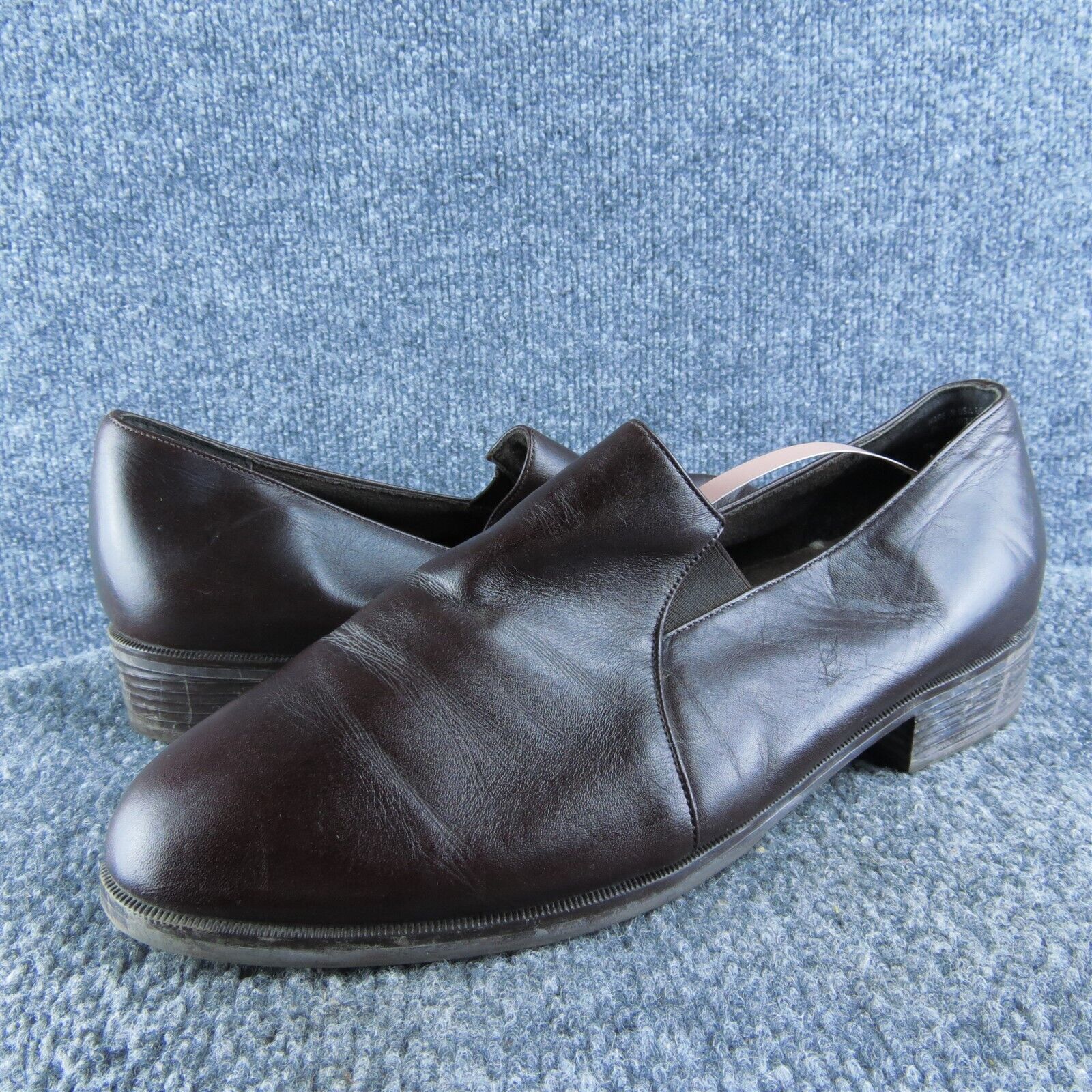 Munro Women's Loafer Brown Leather Size 10EW Gently Used 2025