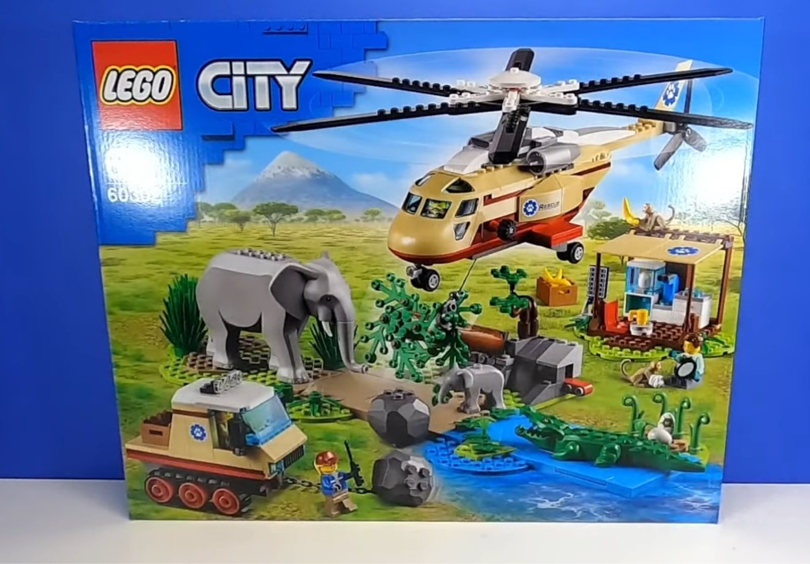 New LEGO City Wildlife Rescue Operation 60302 Building Toy for Kids
