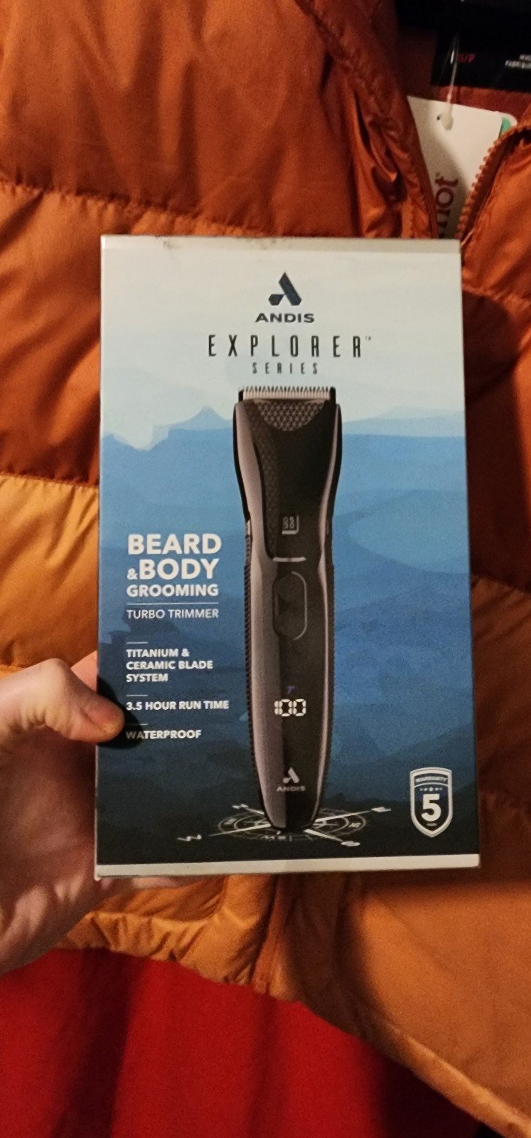 Beard Trimmer Body Trimmer Andis New Gift Men Waterproof Hair Trimmer Explorer