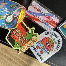 stickers with bracelet