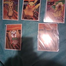 Pokemon munch set postcards sealed.