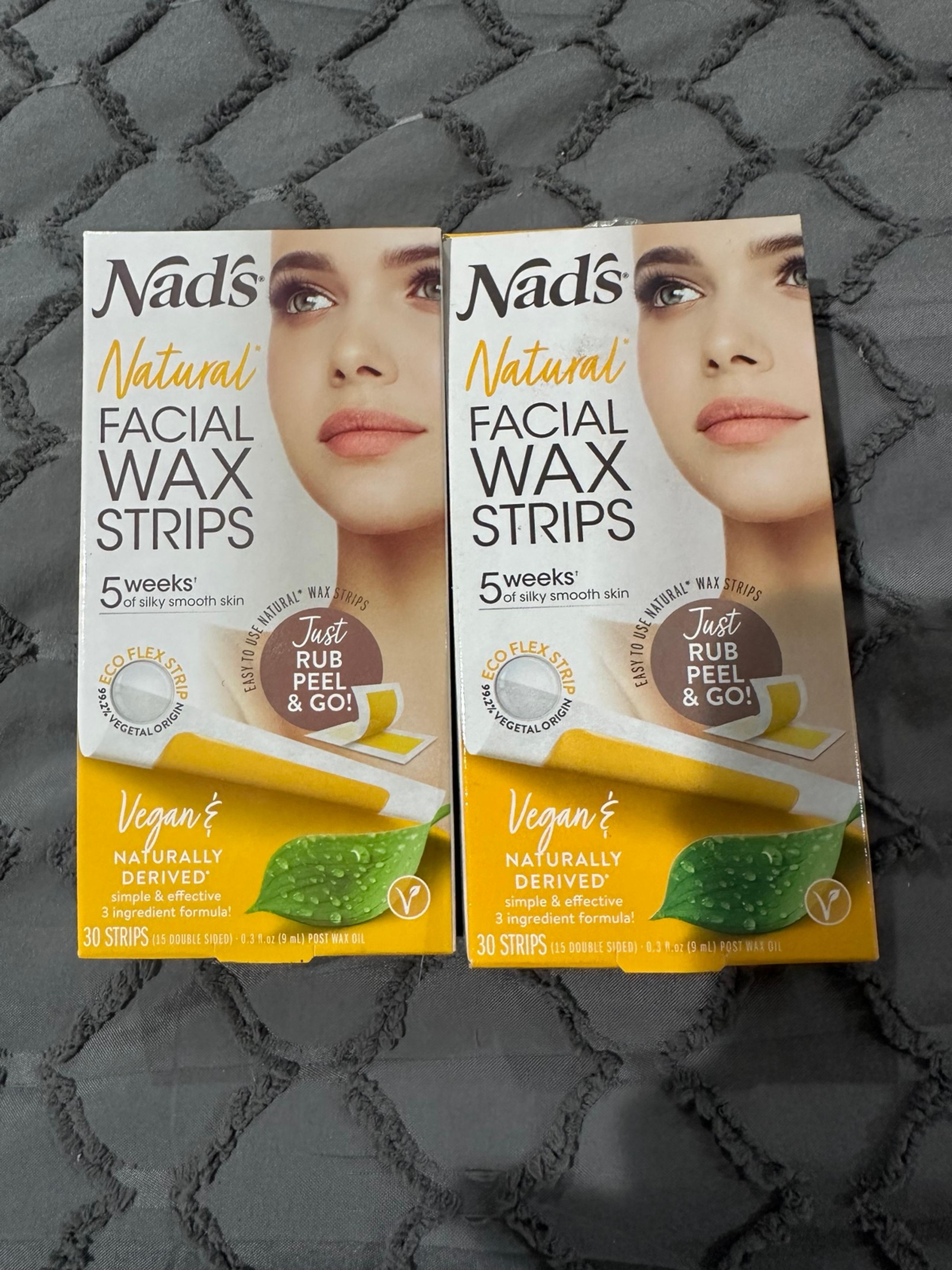 New Nads Facial Wax Strips