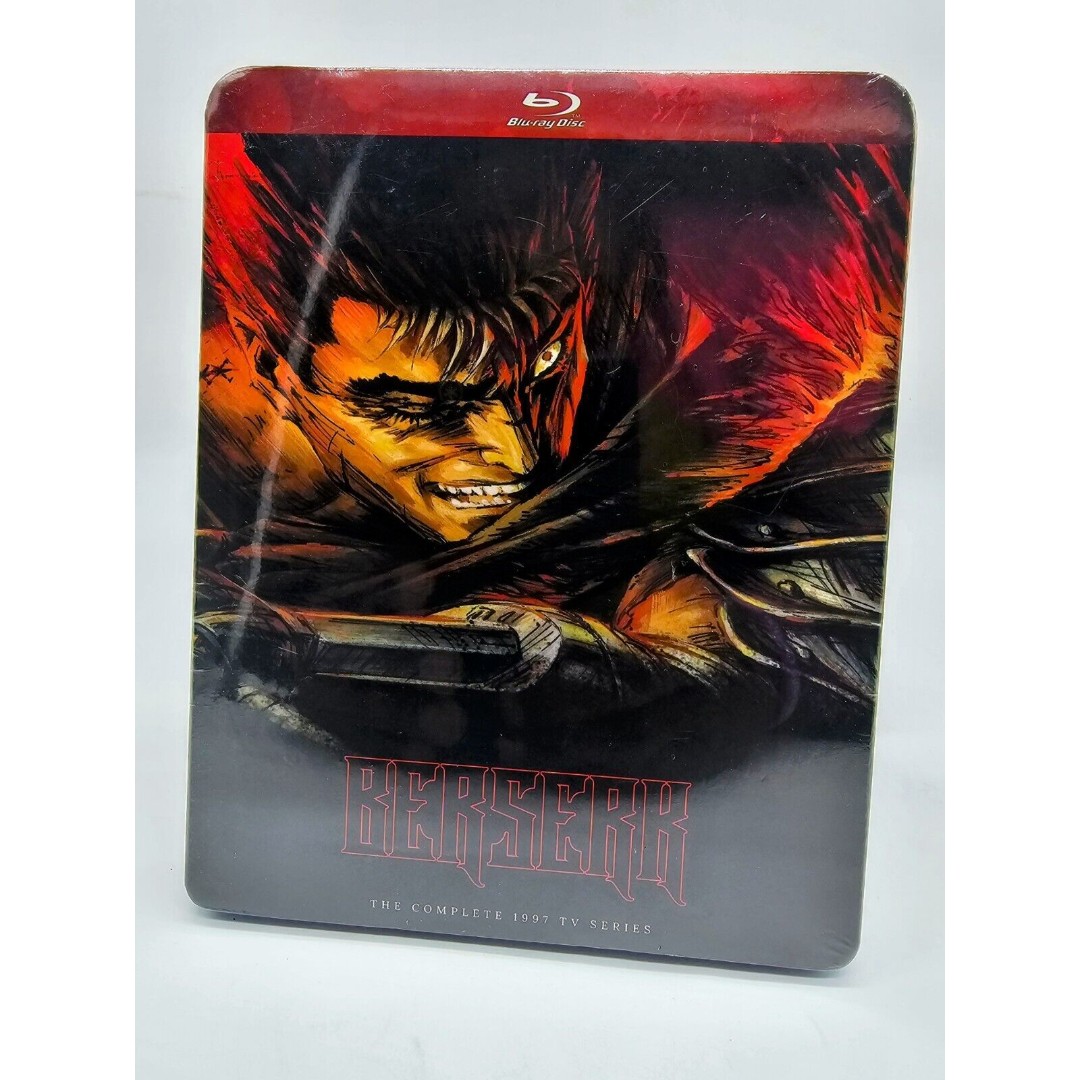Berserk The Complete 1997 TV Series Blu-ray Discotek Anime 2024 Factory Sealed