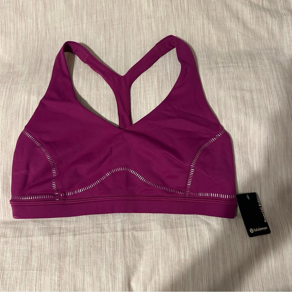 Lululemon Athletica Arise Bra C/D *Shine Sports Bra