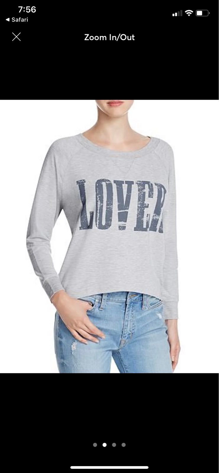 Haute Hippie Lover Raglan Sweatshirt, co