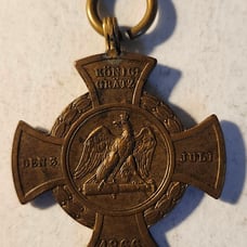 Genuine Königgrätz Commemorative Cross 1866