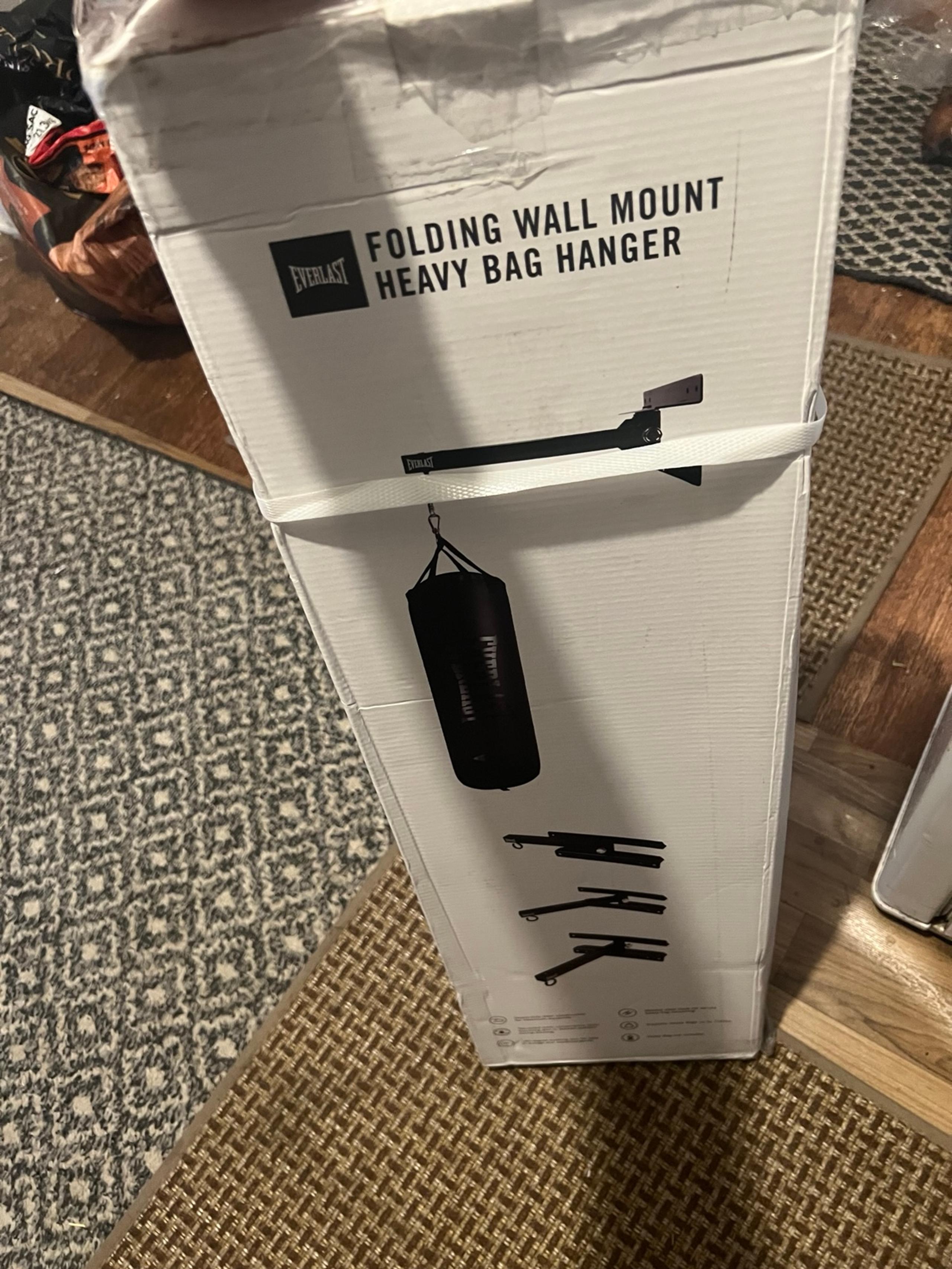 Punching bag wall mount