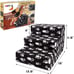 Doggy Steps - Non-Slip 3 Steps Pet Stairs for Cats and Dogs, Foldable Plas