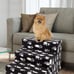 Doggy Steps - Non-Slip 3 Steps Pet Stairs for Cats and Dogs, Foldable Plas