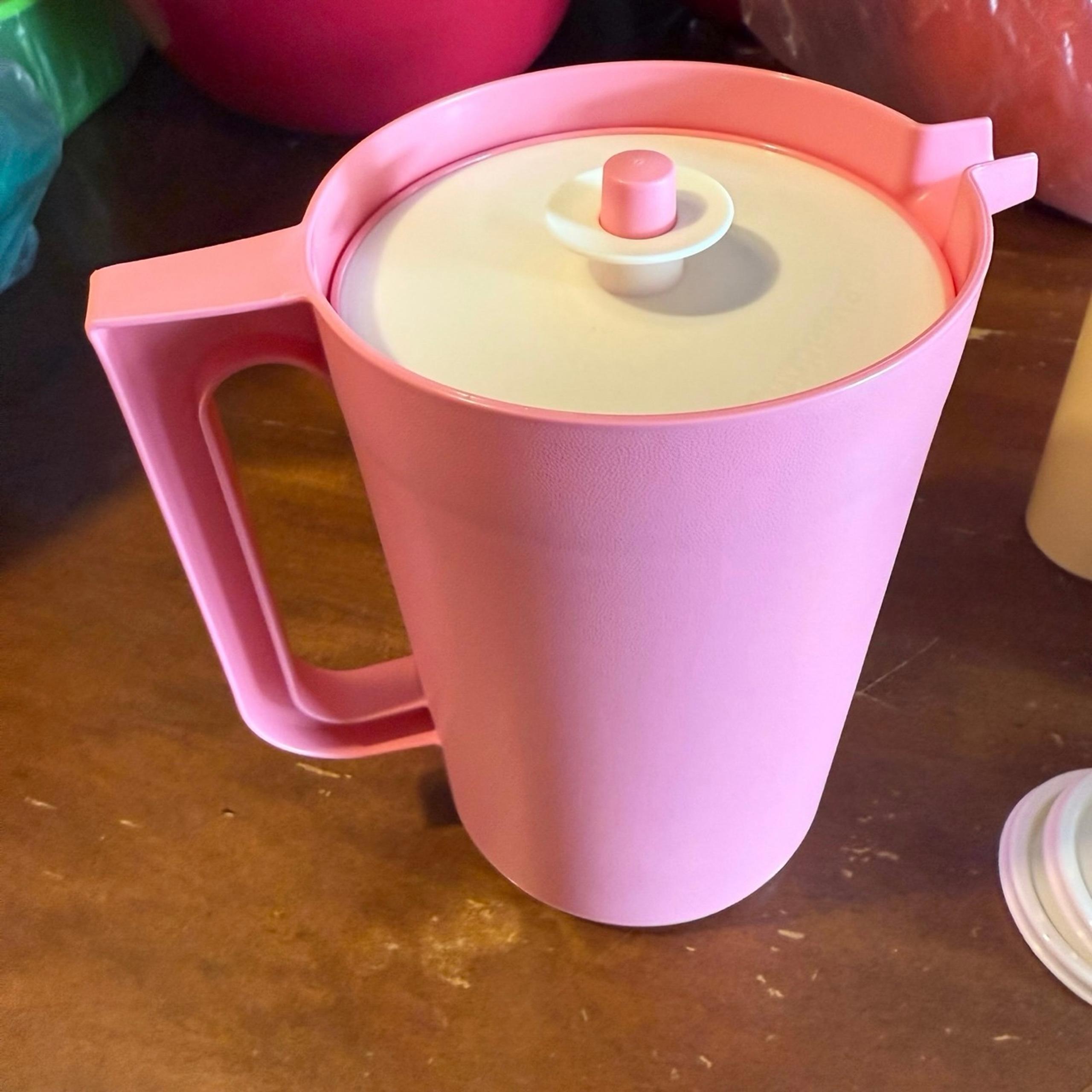 Tupperware Pitcher and Tumblers Set