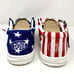 Hey Dude Wally Patriotic American Flag Slip On Shoes Men’s 11 Stars Stripes