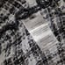 FAITH CONNEXION Bouquet shirt Tweed Fitted Overshirt Silver Shine Thread M