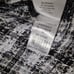 FAITH CONNEXION Bouquet shirt Tweed Fitted Overshirt Silver Shine Thread M