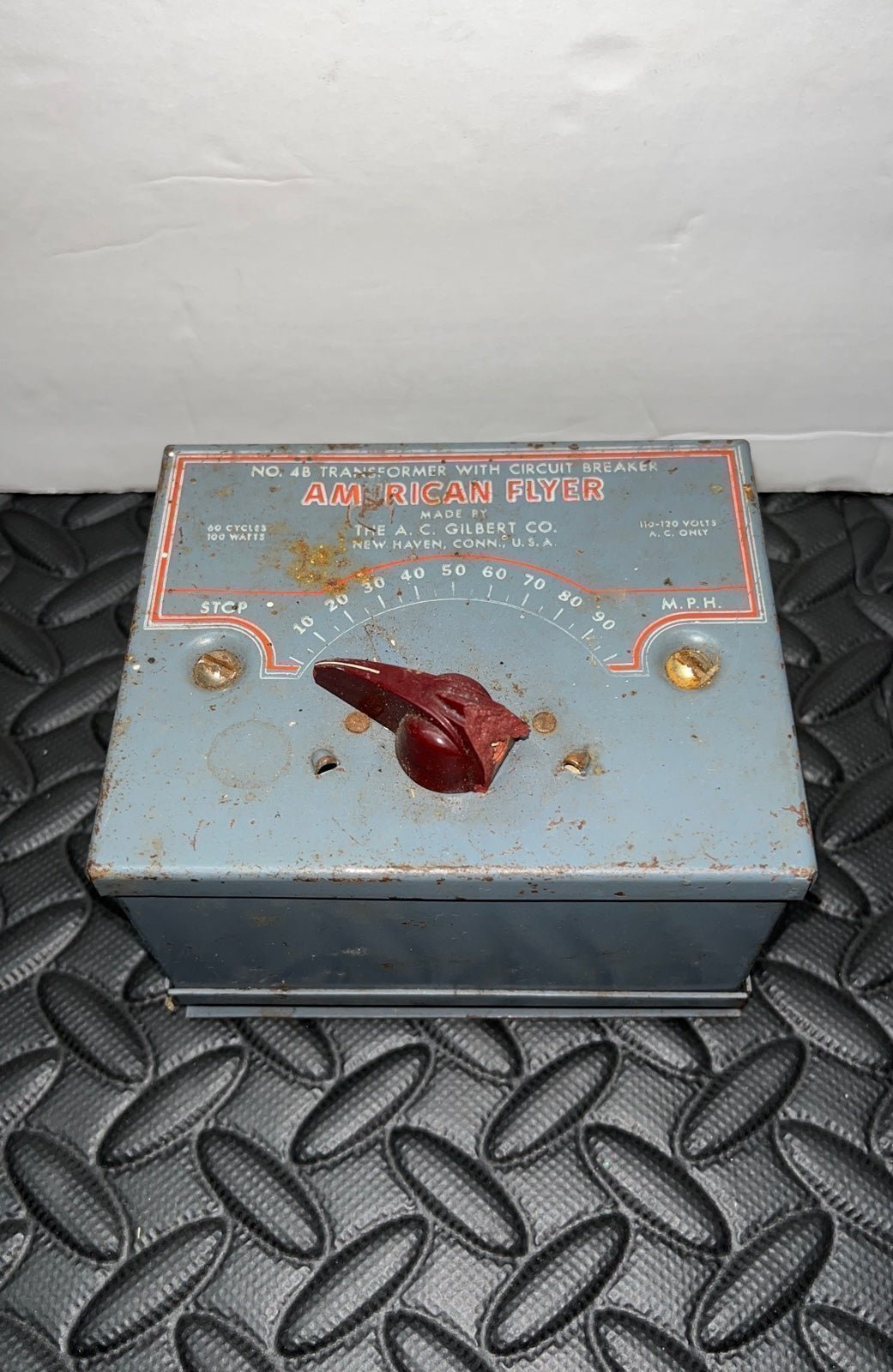 American Flyer No. 48 Train Transformer with Circuit Breaker