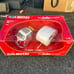 Revell Metal BMW Jsetta 250 with Camper 1/18 Red & White NIB