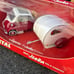 Revell Metal BMW Jsetta 250 with Camper 1/18 Red & White NIB