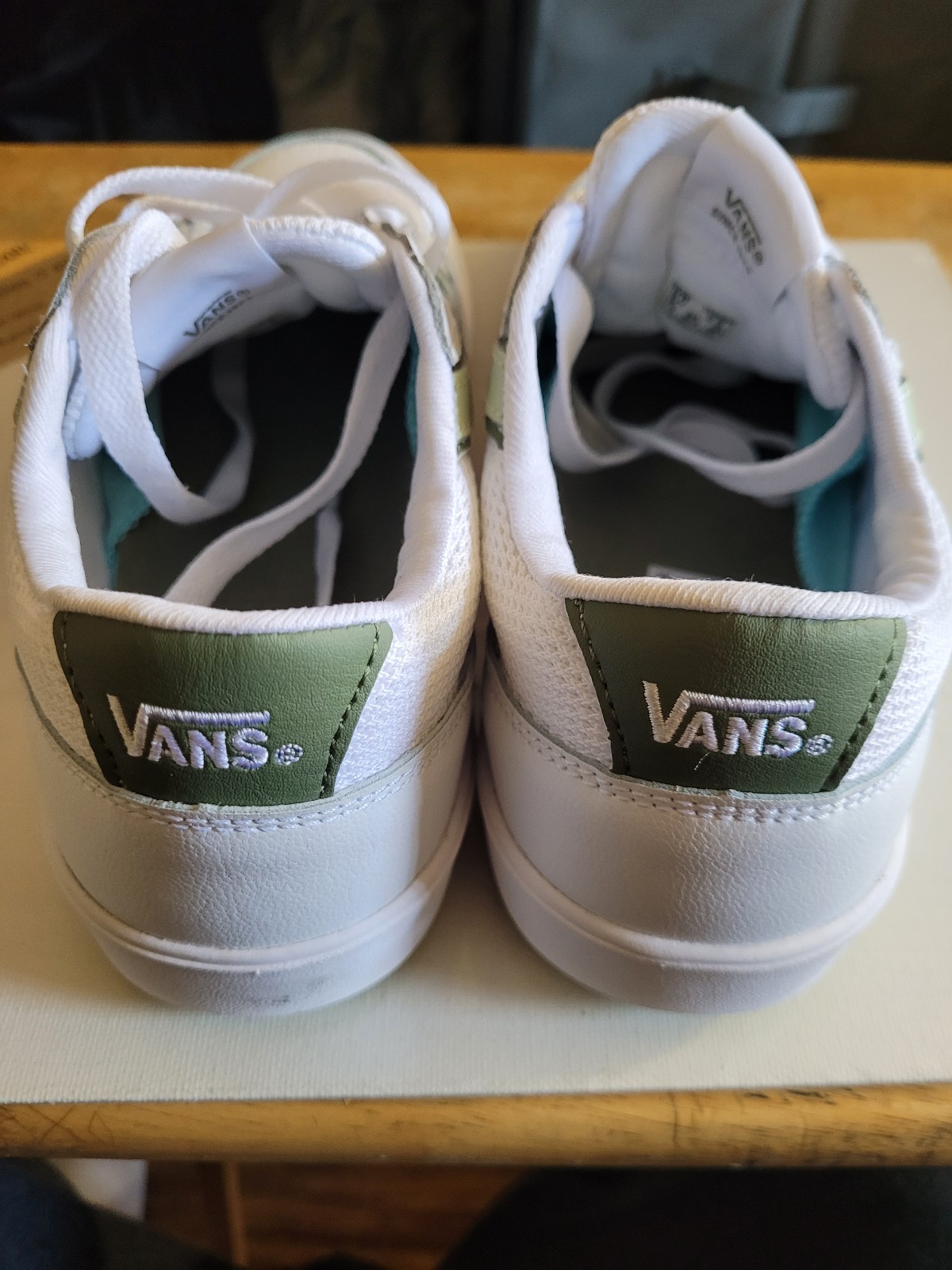 Vans lowland comfy cush ligth green U.S Men 8.0 U.S Women 9.5