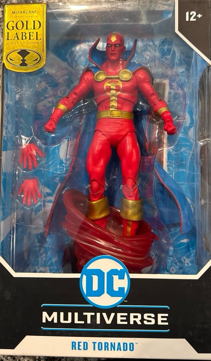 Mcfarlane- RED TORNADO DC Classic Gold Label - Target exclusive
