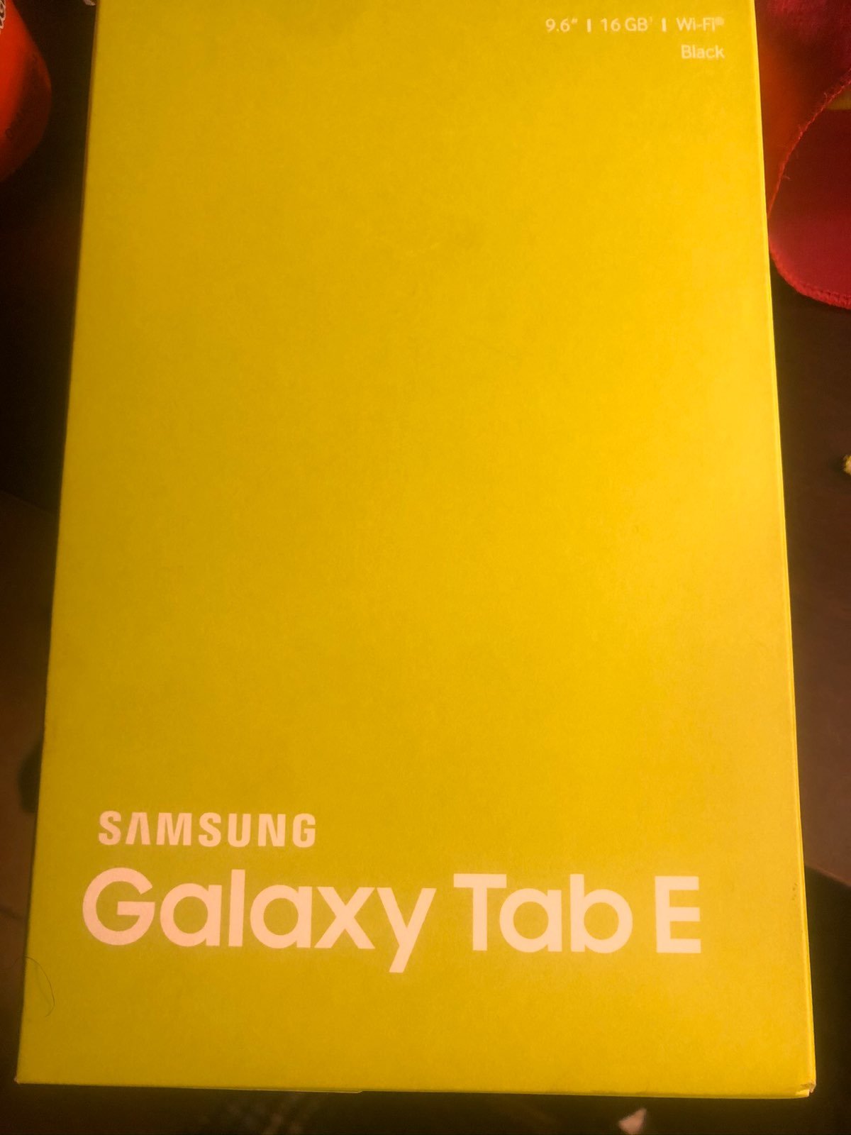 Samsung tablet E