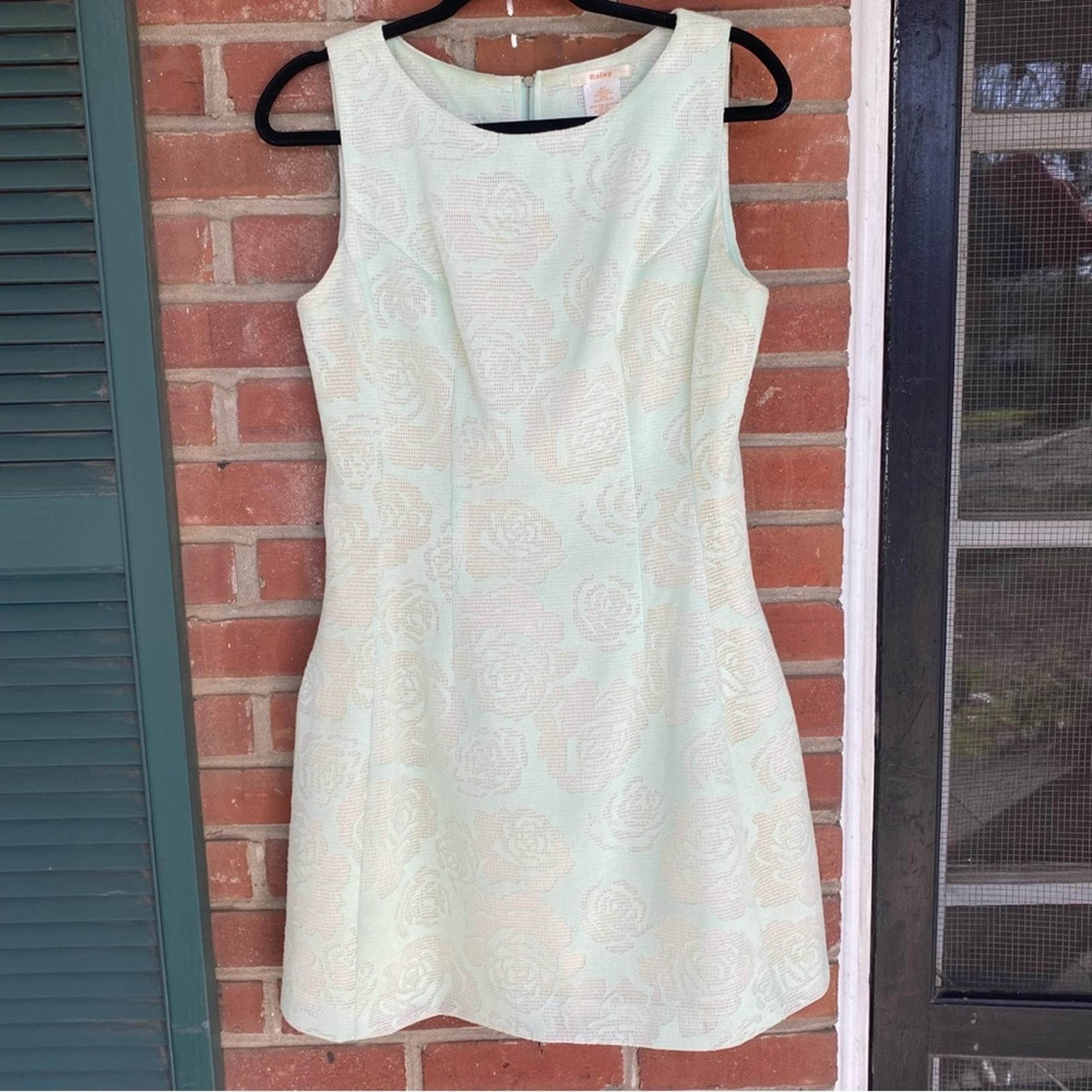 Mint floral dress Esley