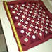 New Crate & Barrel Three Red Crochet Pillow Covers Set 21 x 21