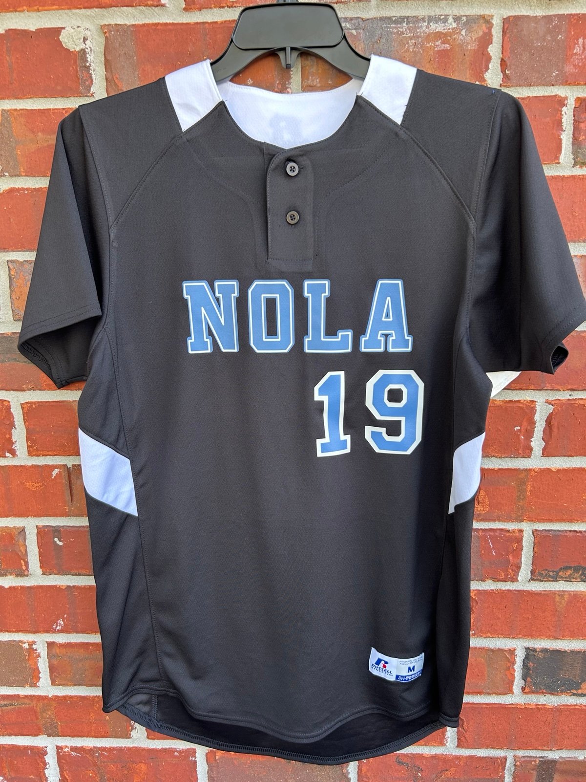 NOLA Vtg Y2k New Orleans Zephyrs Russell Athletic MiLB Medium Baseball Jersey Z6