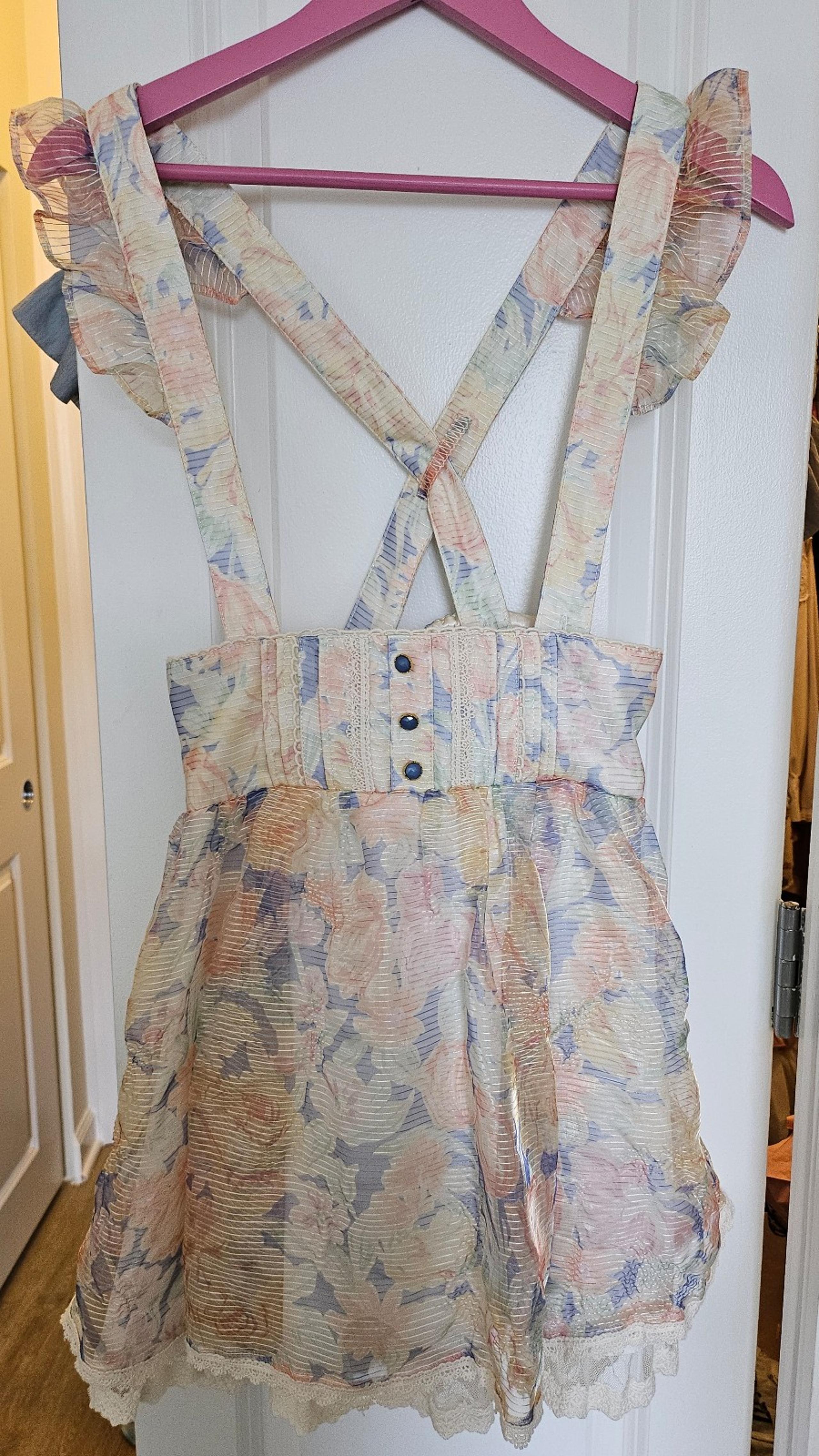 Liz Lisa Floral Overall Skirt