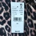 NWT Pacsun Animal Print Casey Low Rise Baggy Jean Size 26.