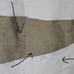 Vintage XL 1974 Screen Print Pencil Fabric Wall Art