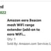 Eero wifi extender system