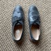 Mens TOD’S navy tie front oxfords