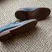 Mens TOD’S navy tie front oxfords