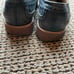 Mens TOD’S navy tie front oxfords