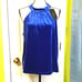 SALE NWT Blue Velvet Mock Neck Top
