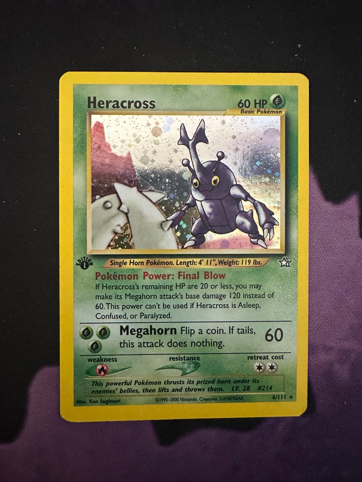 First Edition Heracross
