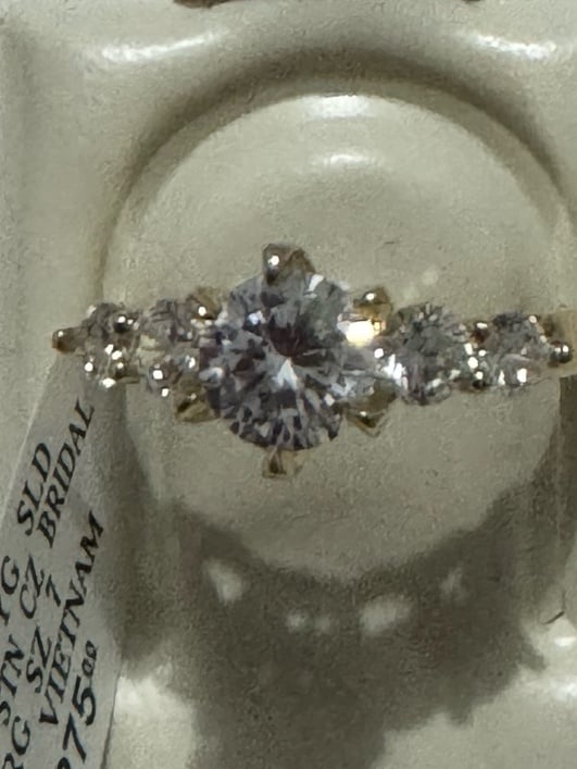 Bridal 10K Gold Ring