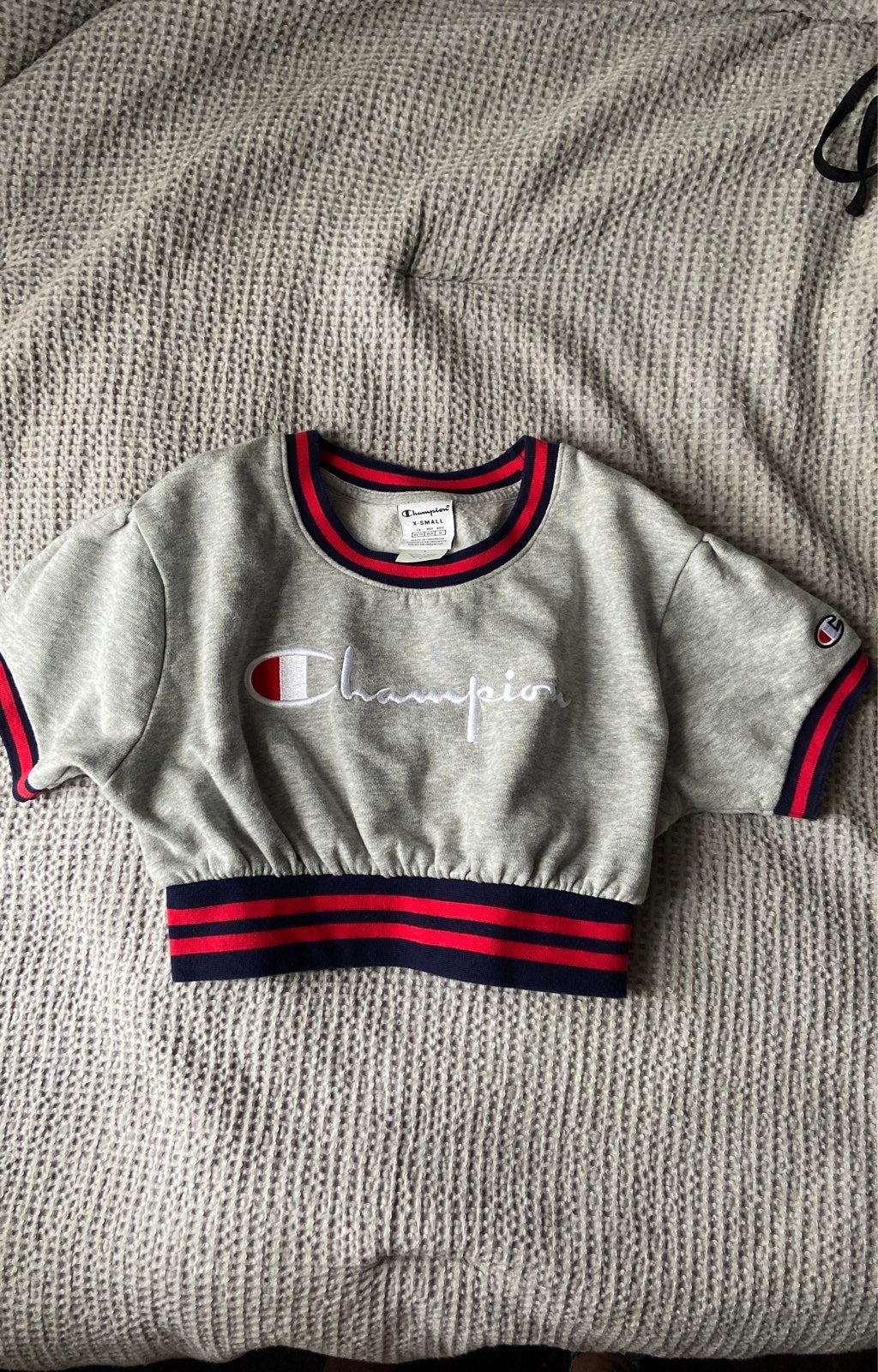 Champion short sleeve cropped crewneck