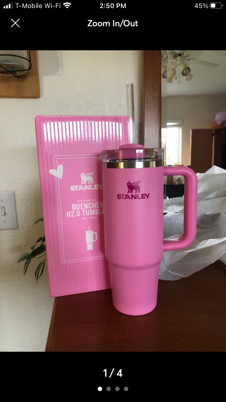 NWT Stanley LIMITED EDITION China 2024 Valentine’s Day 30oz Tumbler Barbie Pink.