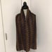 70's Vintage! Italian-made MISSONI UOMO Zigzag Pattern Stole